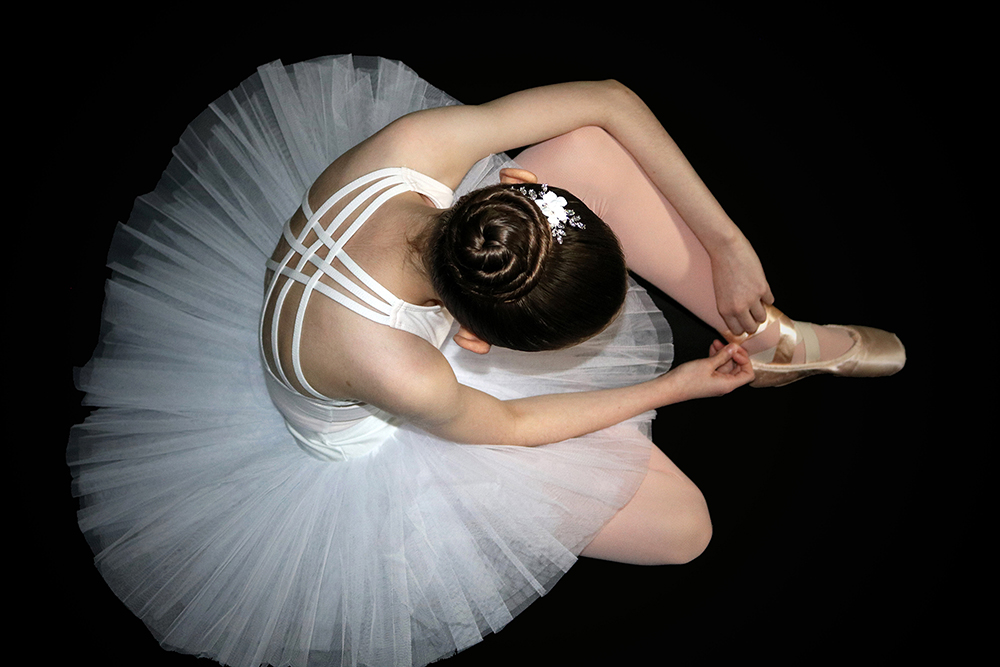 Side view of Ballerina